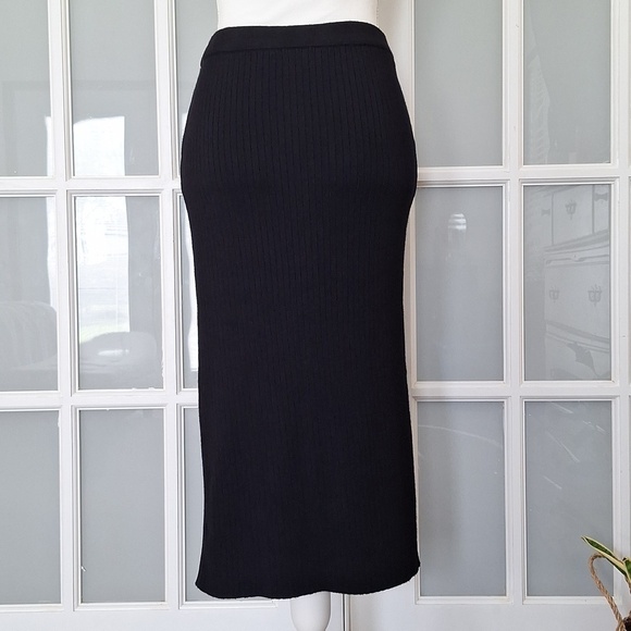 Love Tree Ribbed Midi Skirt from Pink Lily - Picture 4 of 14